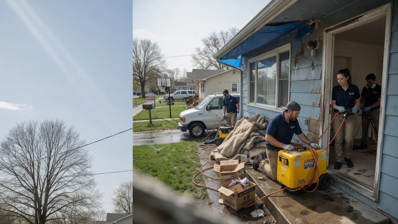 Basement Flood Cleanup in Ashland, KS near me